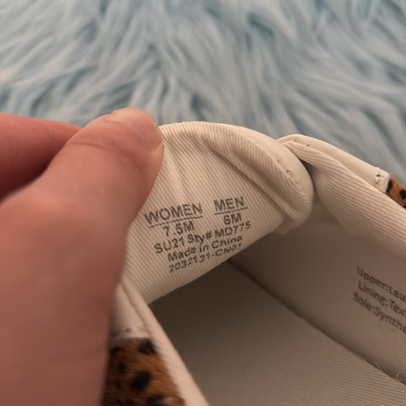 Madewell Sidewalk Low-Top Sneakers in Leather and Calf Hair: Wave Edition - Picture 3 of 9